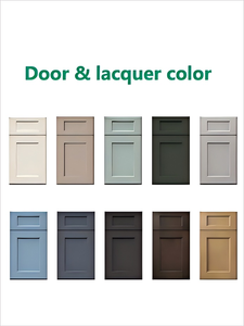 Set di Mobili Modulari per <span class=keywords><strong>Cucina</strong></span> in Stile Shaker Moderno in Kit di Montaggio Fai da Te con <span class=keywords><strong>Base</strong></span> Lavello per Appartamenti - Product Image 6