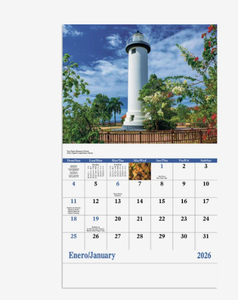Calendarios de <span class=keywords><strong>Puerto</strong></span> Rico 2026 con Logotipo Personalizado, Regalo Promocional al por Mayor, Calendario de Pared de 12 Meses para Negocios - Product Image 3