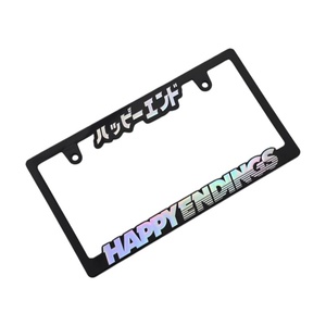 Marco de Matrícula de Coche ABS Personalizado de Fábrica, Estilo JDM, Soporte Decorativo para <span class=keywords><strong>Placa</strong></span>, Fabricantes de Marcos de Matrícula de Plástico OEM - Product Image 1