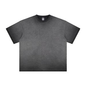 Camiseta Extra Grande de Manga Corta, 100% Algodón, 250 g/m², con Acabado Vintage, Antiarrugas, Transpirable y Ecológica, Unisex - Product Image 1