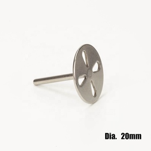 Venta al por mayor removedor de callos profesional diámetro 15mm 20mm 25mm Acero inoxidable Podo pedicura disco para Lima de pie - Product Image 5