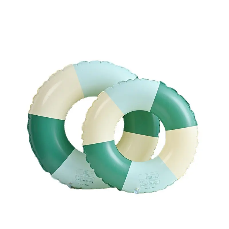 Neuestes Design Schlussverkauf Großhandel aufblasbares PVC-Summerstrand-Schwimmer im Freien Erwachsene Kinder Schwimmen Ringschwimmer