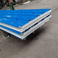 Paneles Sándwich para Techos de EPS de Calidad Industrial, Resistentes al Fuego, Impermeables y Aislantes del Calor para Uso en Almacenes y Garajes