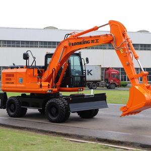 Excavadora de Ruedas Lonking CDM6150W para Tuberías Municipales, Motor de Bomba de Alta Eficiencia y Caja de Cambios para Movimiento de Tierras - Product Image 6