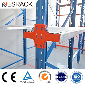 Nesrack nhiệm vụ nặng nề 1500kg Tải công suất Pallet kệ 5 lớp kim loại & thép ổ đĩa thông qua xếp chồng Kệ & kệ sản xuất Trung Quốc - Product Image 6