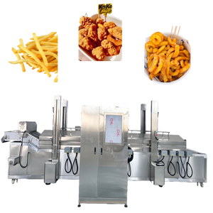 Ligne de production de frites de haute qualité avec dispositif de protection de sécurité 200 kg/500 kg/1000 kg pour machine de fabrication de frites - Product Image 1