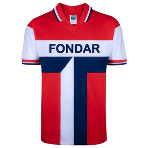 Maillots de football personnalisés en coton pur à col en V, extensibles, respirants, à manches courtes, avec impression numérique et design à blocs de couleur - Product Image 1