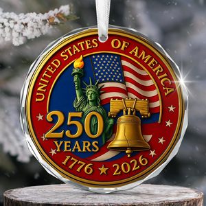 Colgante Acrílico Conmemorativo del 250 Aniversario, Nueva Campana Patriótica Decorativa para el Hogar, Novedad Creativa - Product Image 1