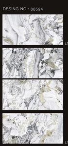 Carreau de mur de série brillant en marbre moderne Taille 300x600 MM Finition brillante de qualité supérieure pour demande de villa Fourniture en gros - Product Image 3