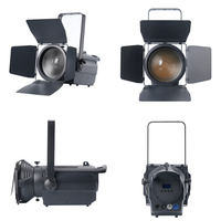 Projecteur LED Fresnel 300W pour Studio de Théâtre, Éclairage à Zoom Automatique pour Auditorium et Église