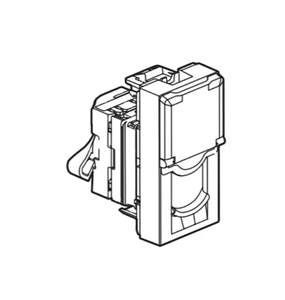 Connecteur Keystone UTP Cat6 sans outil |   <span class=keywords><strong>Module</strong></span> de prise <span class=keywords><strong>RJ45</strong></span> de type <span class=keywords><strong>Legrand</strong></span> 45*22.5mm pour câblage LAN - Product Image 1