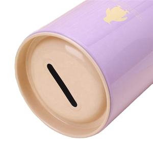 하이 퀄리티 골드 공급 업체 사용자 정의 돈 절약 아이를위한 주석 상자 돼지 저금통 - Product Image 4