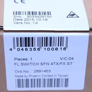 Controlador PLC FL SFN 4TX/FX (2891453) Controlador PLC FL SFN 4TX/FX (2891453) Controlador PLC Automatizable y Programable - Product Image 1