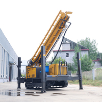 Machine de forage pneumatique DTH diesel pour puits d'irrigation agricole 200m 300m