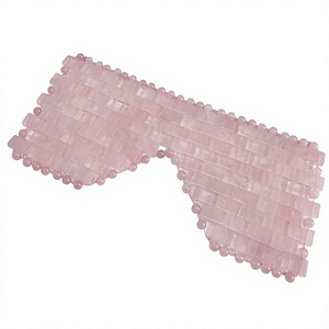 Eye Care Rose Quartz Eye Mask Sleep Pad For Cooling Sleeping Eye Covers - Product Image 5