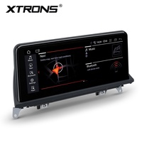 Lecteur multimédia GPS de voiture Android XTRONS 10.25 pouces avec CarPlay intégré et Android Auto pour BMW X5/X6 CCC