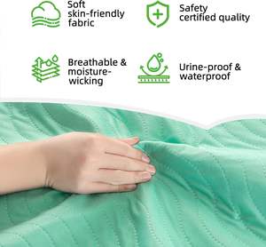 Protège-draps lavables personnalisés, coussinets d'allaitement, protège-draps imperméables pour l'incontinence - Product Image 3