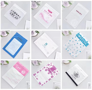 Túi đóng gói quần áo, túi zip nhựa tái chế in logo tùy chỉnh Creatrust, túi zip mờ, túi vận chuyển hàng may mặc - Product Image 2