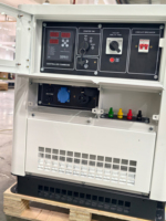 Groupe électrogène diesel personnalisé AVR super silencieux à démarrage électrique 10KW 12KW 15KW 18KW 19KW 20KW avec système de chauffage et option ATS