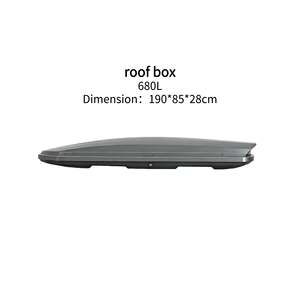Off-road Specific Sports <strong>Rooftop</strong> <strong>Box</strong> 680L Heavy Duty Anti-corrosion Lockable Dual Side Opening for Pickup Truck 4x4 Overlanding - Product Image 2