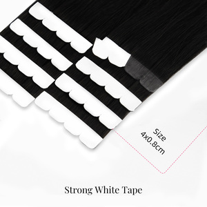 Extensiones de cabello mini de alta densidad premium 100% cabello chino doblemente tramado de 2.1g de K.SWIGS - Product Image 2