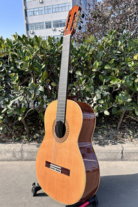 <span class=keywords><strong>Guitare</strong></span> <span class=keywords><strong>classique</strong></span> Hauser Aiersi professionnelle, finition brillante, entièrement en cèdre/épicéa, instrument à cordes en nylon <span class=keywords><strong>classique</strong></span> espagnol - Product Image 5