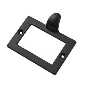 Chinese Style Zinc Alloy Drawer Handle Rectangle <b>Black</b> Bronze Durable Bookcase Furniture <b>Knob</b> - Product Image 4