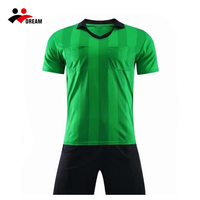 Uniforme de football à rayures et à sublimation en polyester, meilleure qualité, imprimé à séchage rapide