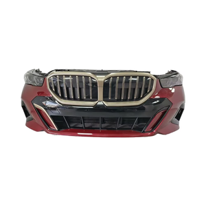 Per 2024 <span class=keywords><strong>BMW</strong></span> <span class=keywords><strong>serie</strong></span> <span class=keywords><strong>5</strong></span> telaio G60/G68 originale anteriore anteriore assemblaggio griglia del paraurti faro fendinebbia serbatoio acqua telaio condensatore - Product Image 1