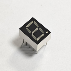 Trắng 0.39 inch 7 đoạn LED hiển thị Màu Đỏ Chữ số duy nhất cho sử dụng trong nhà cho tàu điện ngầm Áp phích kỹ thuật số SDK chức năng OEM - Product Image 5