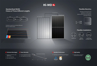 Longi Vente Chaude 132 Cellules Panneau Solaire Longi Avec Panneau Solaire Technologie Perc