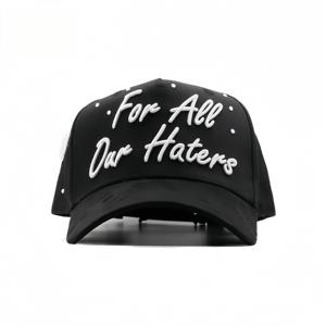 Casquettes personnalisées Barbas Hats Co Hatters, casquettes de camionneur, nouvelle broderie 3D, logo Era, doublure en satin York, Gorras Barbas Hats - Product Image 1