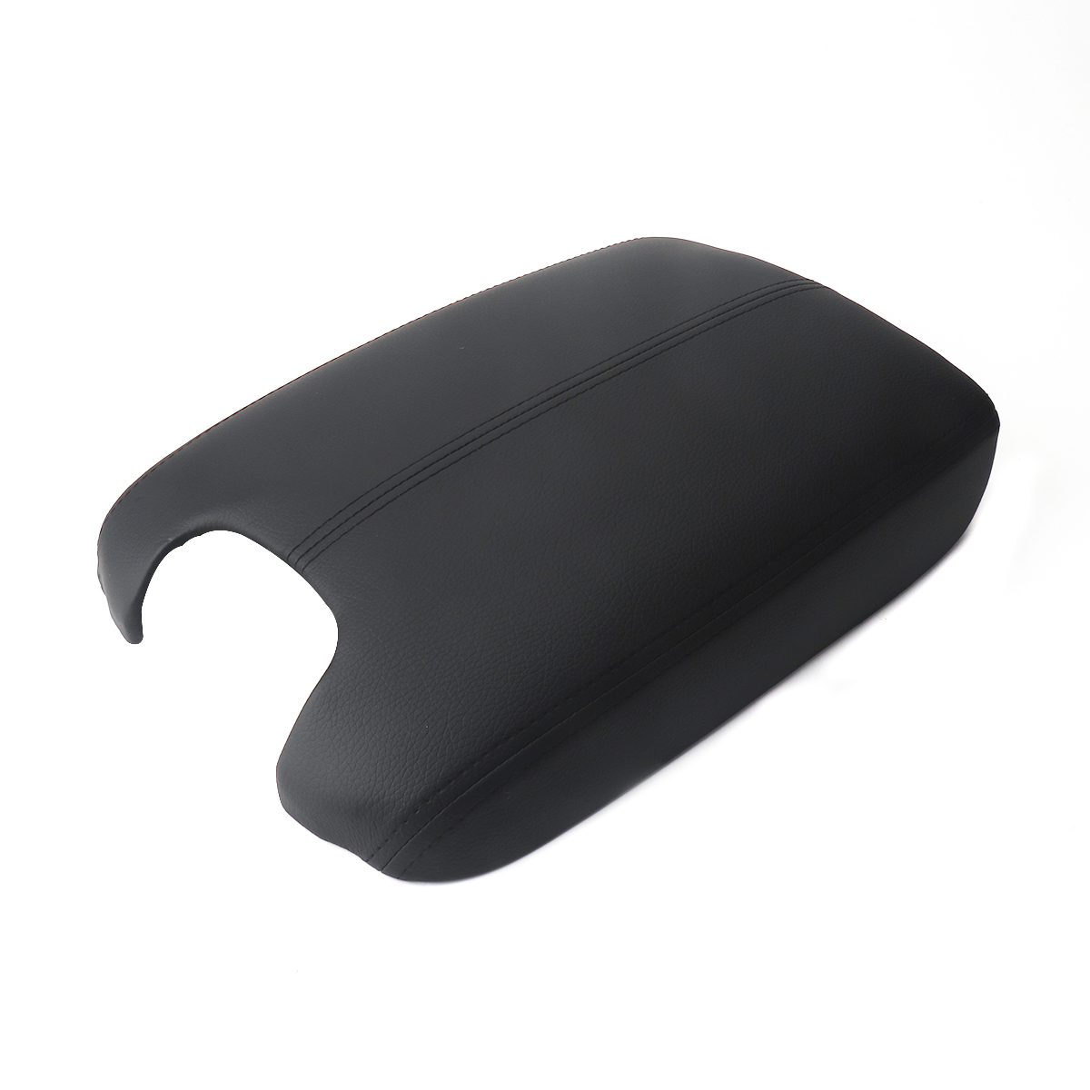 Ezzy Auto Leather Center Console Armrest Lid Cover Center Console Armrest Box Cover