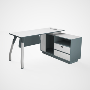 Bureau exécutif fabricants OEM gestionnaire MDF <span class=keywords><strong>Table</strong></span> de bureau bureau bureau nouvelle mode Simple moderne en panneau de mélamine - Product Image 1