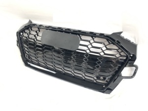 아우디 A4 2021+ S4에서 RS4로의 페이스리프트 전환용 프론트 범퍼 그릴 허니콤 스타일 그릴 - Product Image 4