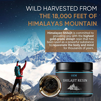 Ausreson OEM Résine de Shilajit Or, Complément Énergétique, Extrait de Shilajit Biologique Naturel Pur de l'Himalaya, 30g 50g 1kg, Résine de Shilajit