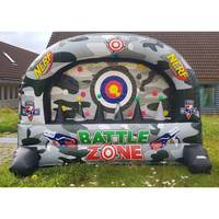 Balle flottante gonflable de carnaval de Offre Spéciale jeux de fléchettes Air Sport intérieur extérieur enfants jeux gonflables de tir à distance