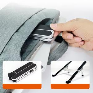 Soporte Elevador para Portátil, Soporte para Tablet, 6 Ángulos Ajustables, Aluminio Ergonómico, Plegable, Portátil, para Escritorio, para Dispositivos de 9.7-16'' - Product Image 5