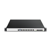 BKHD OEM 1U PVC Alimentation Redondante Routeur C236 / H170 8*1G/2.5G NIC 4 * SFP/SFP + Intel I3 I5 I7 ENTREPRISE Passerelle Sans Fil