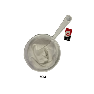 Passoire en plastique et flanelle de 16 cm et passoire à mailles fines 12U – Produit de cuisine premium pour égoutter et filtrer - Product Image 3