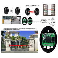Control Remoto para Puerta Automática con Sensor Infrarrojo, Código Variable, Función Impermeable y Largo Alcance para Electrodomésticos