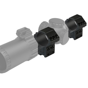 Anneaux de montage en aluminium BANGBANG pour lunette de visée, tube de 30 mm, hauteur centrale réglable pour rail de 11 mm - Product Image 6