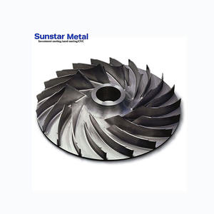 맞춤형 정밀 스테인레스 스틸 Volute 펌프 케이싱 투자 주조 왁스 로스트 왁스 서비스 - Product Image 4