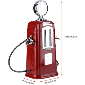Dispensador de Bebidas de Plástico Estilo Vintage con Doble Boquilla, Torre de Bebidas Retro, Estación de Bebidas, Artículos de Bar, Equipo para Fiestas y Juegos RF - Product Image 2