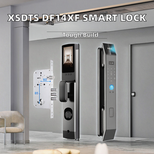 Serrure intelligente en alliage d'aluminium DF14 avec stockage cloud, reconnaissance faciale, empreinte digitale, carte, mot <span class=keywords><strong>de</strong></span> <span class=keywords><strong>passe</strong></span>, application Tuya, caméra intégrée, Wi-Fi, Grade C - Product Image 2