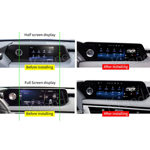 Radio de coche de 10,25 pulgadas para Lexus UX UX200 UX250 UX260 2019-2021 unidad principal <span class=keywords><strong>Android</strong></span> estéreo Multimedia inalámbrico CarPlay 4G navegación - Product Image 2