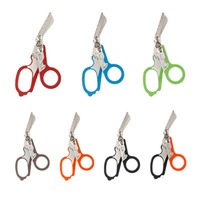 Pince de sauvetage tactique pliable en acier inoxydable pour traumatismes d'urgence, avec clé, règle, coupe-sangle et kit d'outils de survie en extérieur