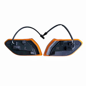 ไฟ LED แสดงตำแหน่งด้านหน้าสำหรับรถจี๊ปแรงเลอร์ JL 68302120AB 68302119AB 12V 6000 ลูเมน เลนส์สีส้ม พร้อมชุดสายไฟ - Product Image 4