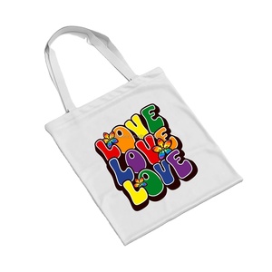 Cadeaux promotionnels DLBZ, sac fourre-tout en coton personnalisé multifonctionnel de haute qualité et durable pour les voyages, LGBTQ - Product Image 1