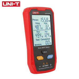 เครื่องวัดพลังงานแสงอาทิตย์ UNI-T Solar MPPT รุ่น UT673PV 5~800W สำหรับทดสอบกำลังไฟฟ้าสูงสุดของแผงโซลาร์เซลล์  ทดสอบแรงดันไฟฟ้าวงจรเปิด กระแสไฟฟ้าสั้น และแรงดันไฟฟ้าที่จุดศูนย์กลางกระแสไฟฟ้า (Vmp) - Product Image 3
